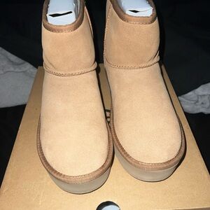 UGG Tan Kids Boots